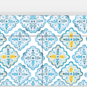Sideboard - STORYZ - BS4 Portugese tiles - White