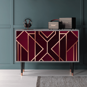 Sideboard - STORYZ - BS4 Burgundy Jewelery - Grey