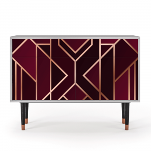 Sideboard - STORYZ - BS4 Burgundy Jewelery - Grey