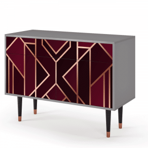 Sideboard - STORYZ - BS4 Burgundy Jewelery - Grey
