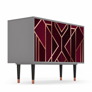 Sideboard - STORYZ - BS4 Burgundy Jewelery - Grey