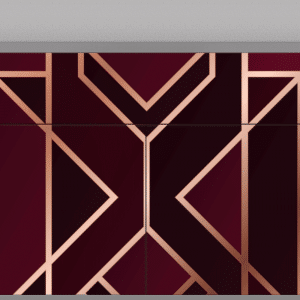 Sideboard - STORYZ - BS4 Burgundy Jewelery - Grey
