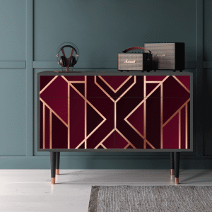 Sideboard - STORYZ - BS4 Burgundy Jewelery - Antracite