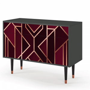 Sideboard - STORYZ - BS4 Burgundy Jewelery - Antracite