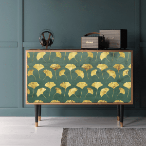 Sideboard - STORYZ - BS4 Gingko leaves - Walnut