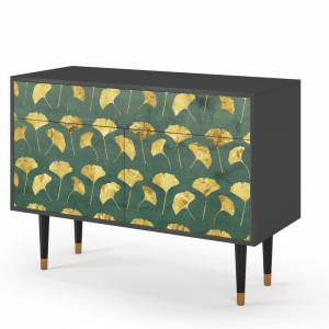 Sideboard - STORYZ - BS4 Gingko leaves - Antracite
