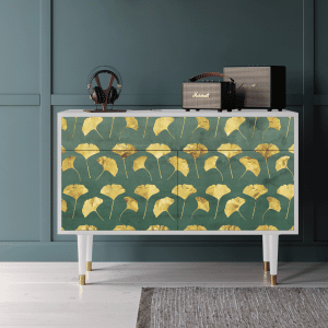 Sideboard - STORYZ - BS4 Gingko leaves - White