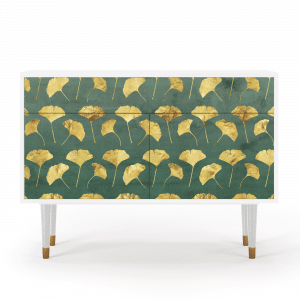 Sideboard - STORYZ - BS4 Gingko leaves - White