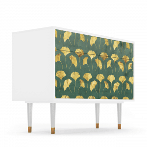 Sideboard - STORYZ - BS4 Gingko leaves - White