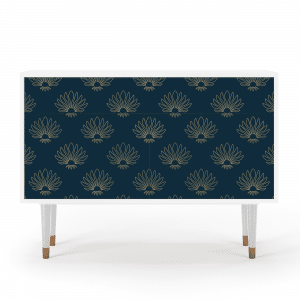 Sideboard - STORYZ - BS4 Blue Lotus - White