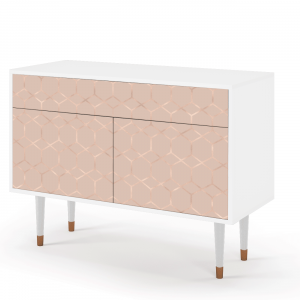 Sideboard - STORYZ - BS4 Rose Honeycomb - White