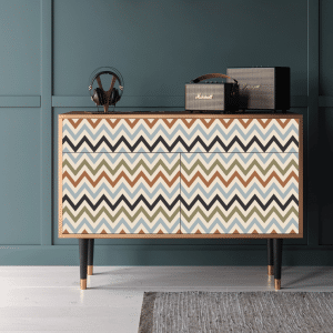 Sideboard - STORYZ - BS4 Beige Laure - Walnut