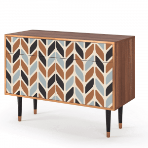 Sideboard - STORYZ - BS4 Beige Laure - Walnut