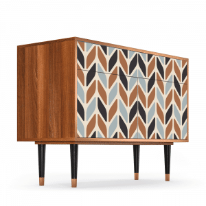 Sideboard - STORYZ - BS4 Beige Laure - Walnut