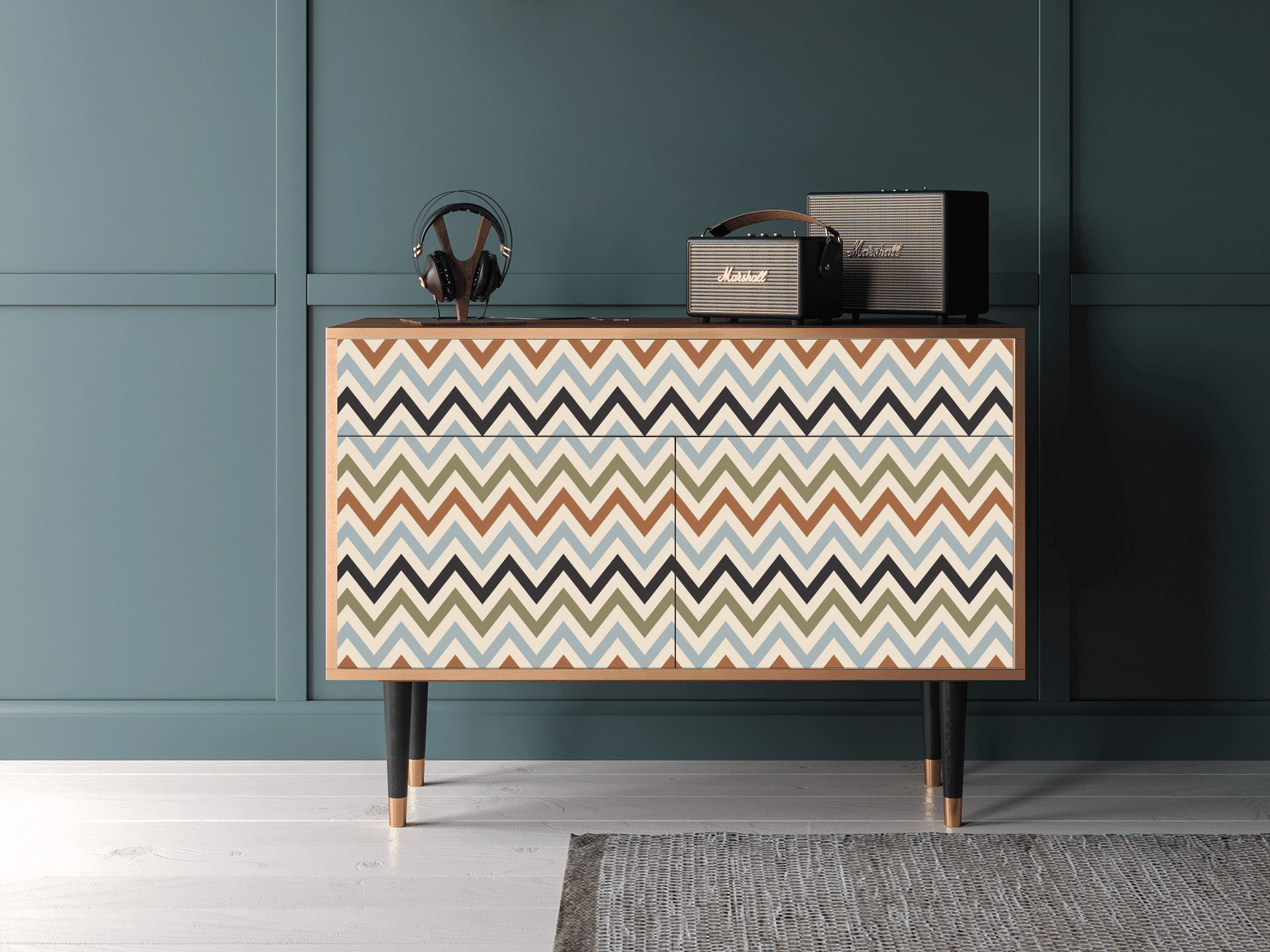 Sideboard - STORYZ - BS4 Bright Ripple - Sand Sideboard - STORYZ - BS4 Bright Ripple - Sand