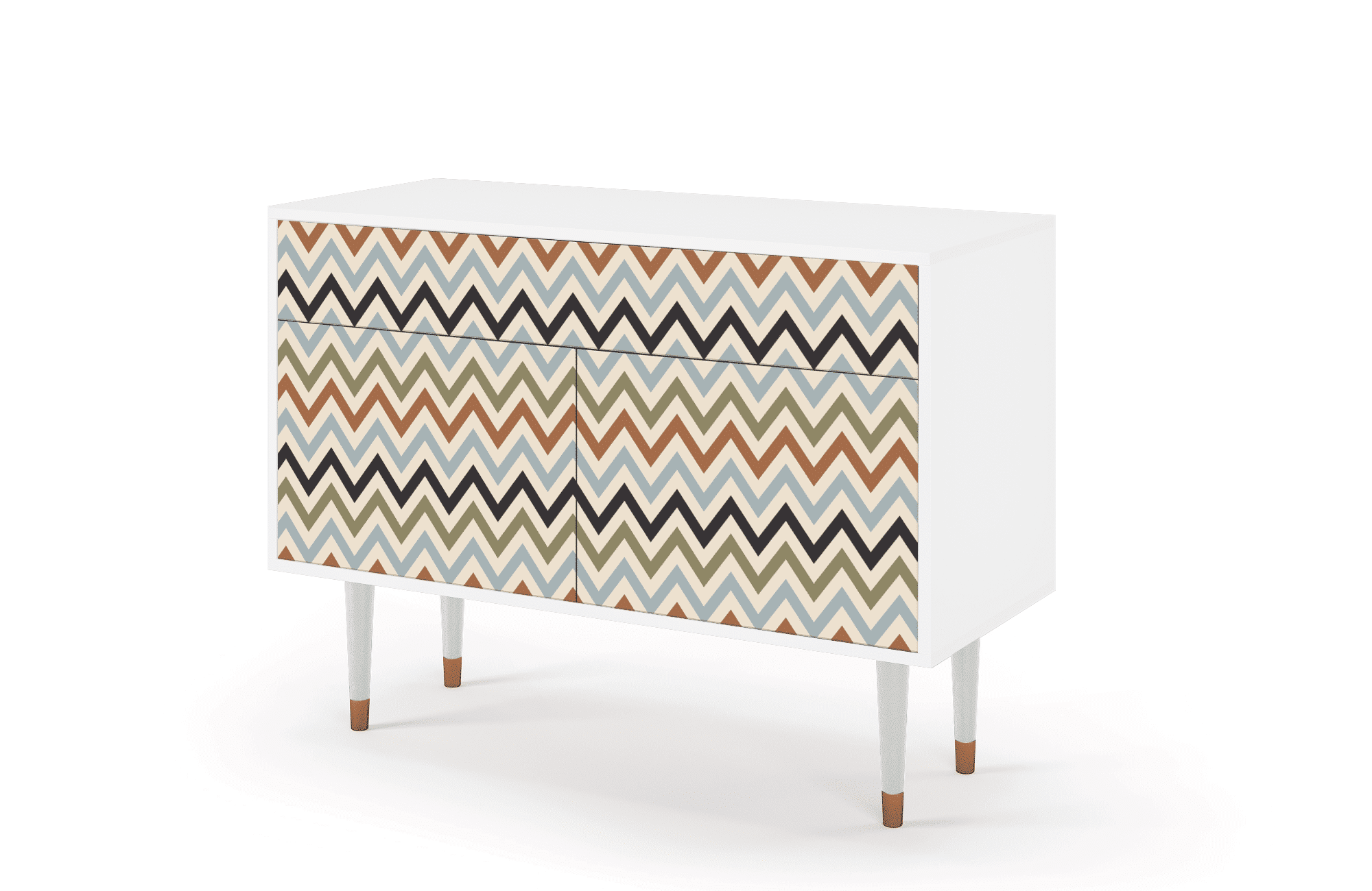 BS4_50_006 Sideboard - STORYZ - BS4 Bright Ripple - White