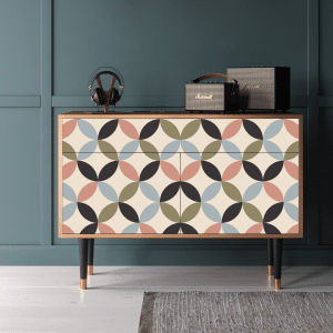 Sideboard - STORYZ - BS4 Braided Blue - Walnut