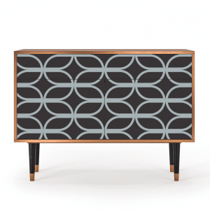 Sideboard - STORYZ - BS4 Braided Blue - Walnut