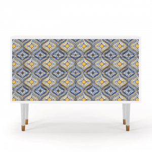 Sideboard - STORYZ - BS4 Illusory Pattern - White