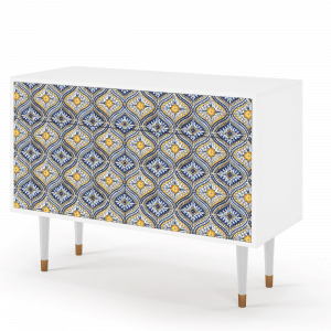 Sideboard - STORYZ - BS4 Illusory Pattern - White