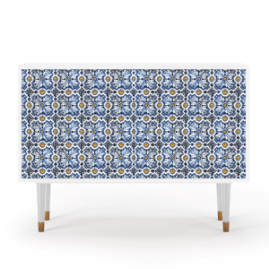 Sideboard - STORYZ - BS4 Lovely Cornflowers - White