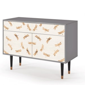 Sideboard - STORYZ - BS4 Nude Dragonflies - Grey