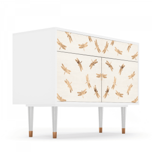 Sideboard - STORYZ - BS4 Nude Dragonflies - White