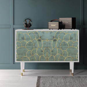 Sideboard - STORYZ - BS4 Magnificent Water Lily - White