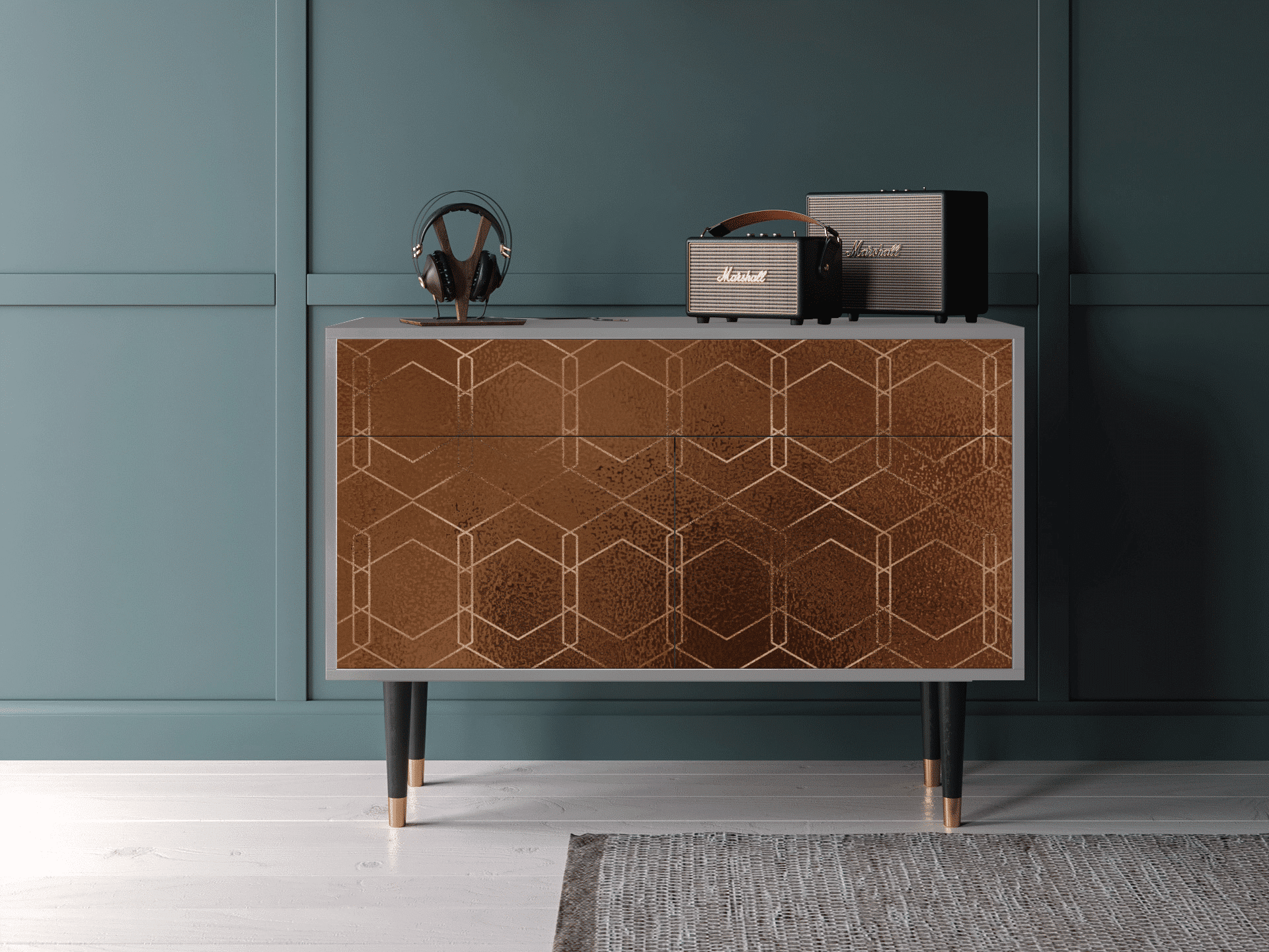 Sideboard - STORYZ - BS4 Chocolate Bar - Grey Sideboard - STORYZ - BS4 Chocolate Bar - Grey