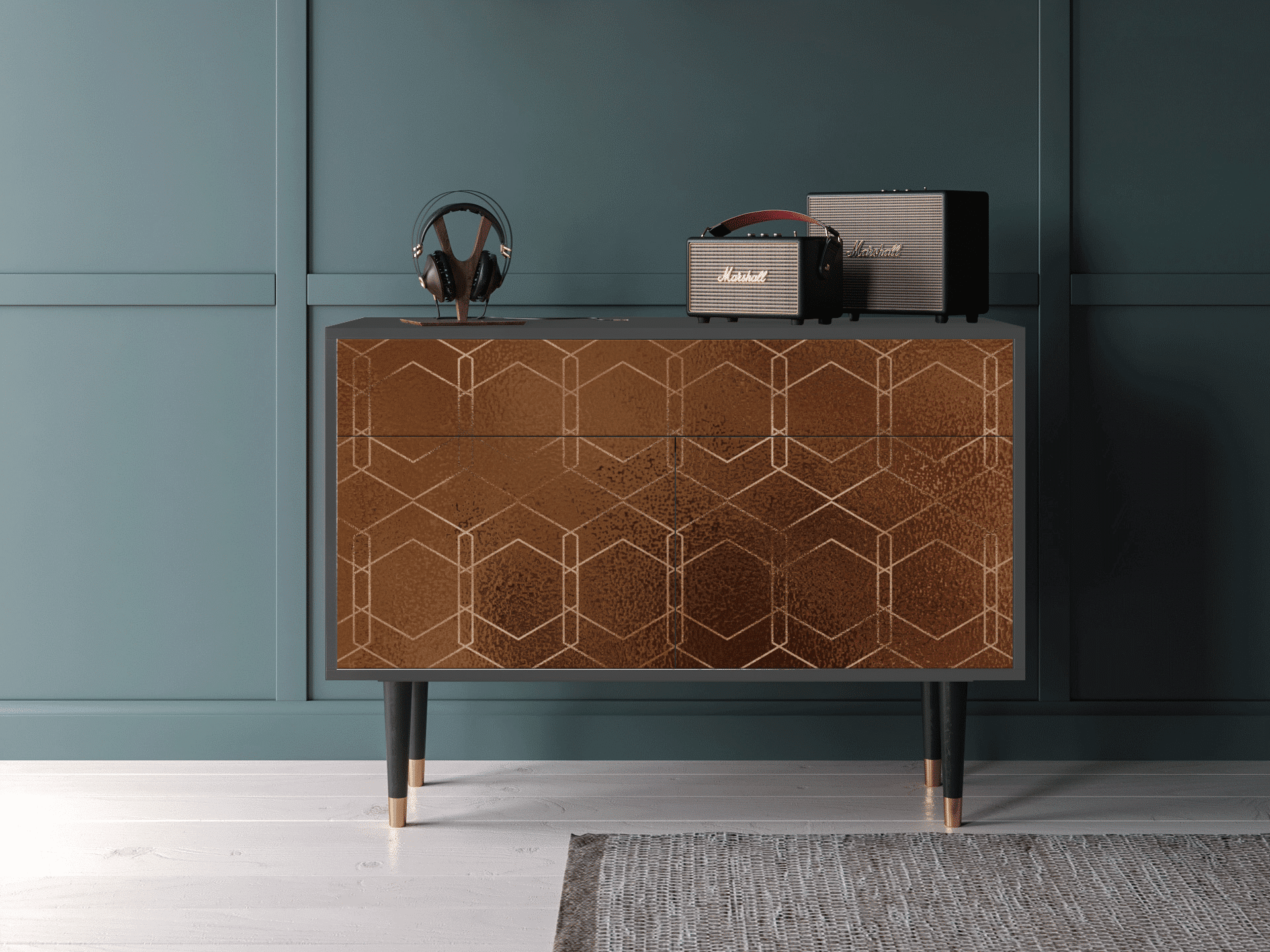 Sideboard - STORYZ - BS4 Chocolate Bar - Antracite Sideboard - STORYZ - BS4 Chocolate Bar - Antracite