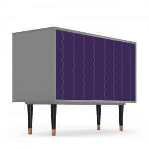 Sideboard - STORYZ - BS4 Grape Maccaroni - Grey