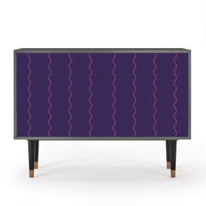 Sideboard - STORYZ - BS4 Grape Maccaroni - Antracite