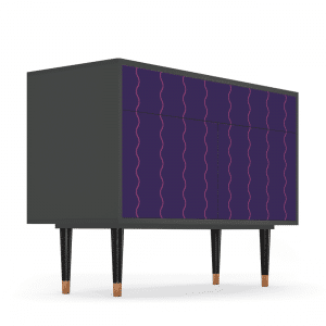 Sideboard - STORYZ - BS4 Grape Maccaroni - Antracite