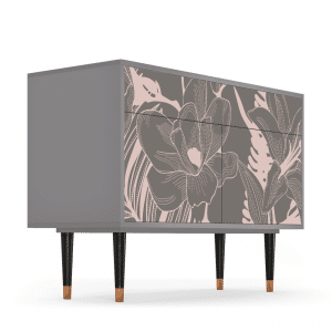 Sideboard - STORYZ - BS4 Issabelline Flower - Grey