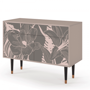Sideboard - STORYZ - BS4 Issabelline Flower - Latte