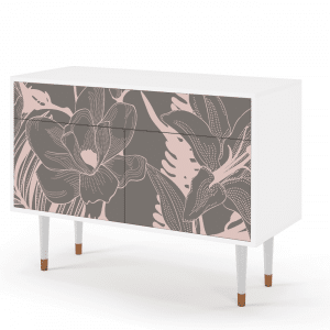 Sideboard - STORYZ - BS4 Issabelline Flower - White