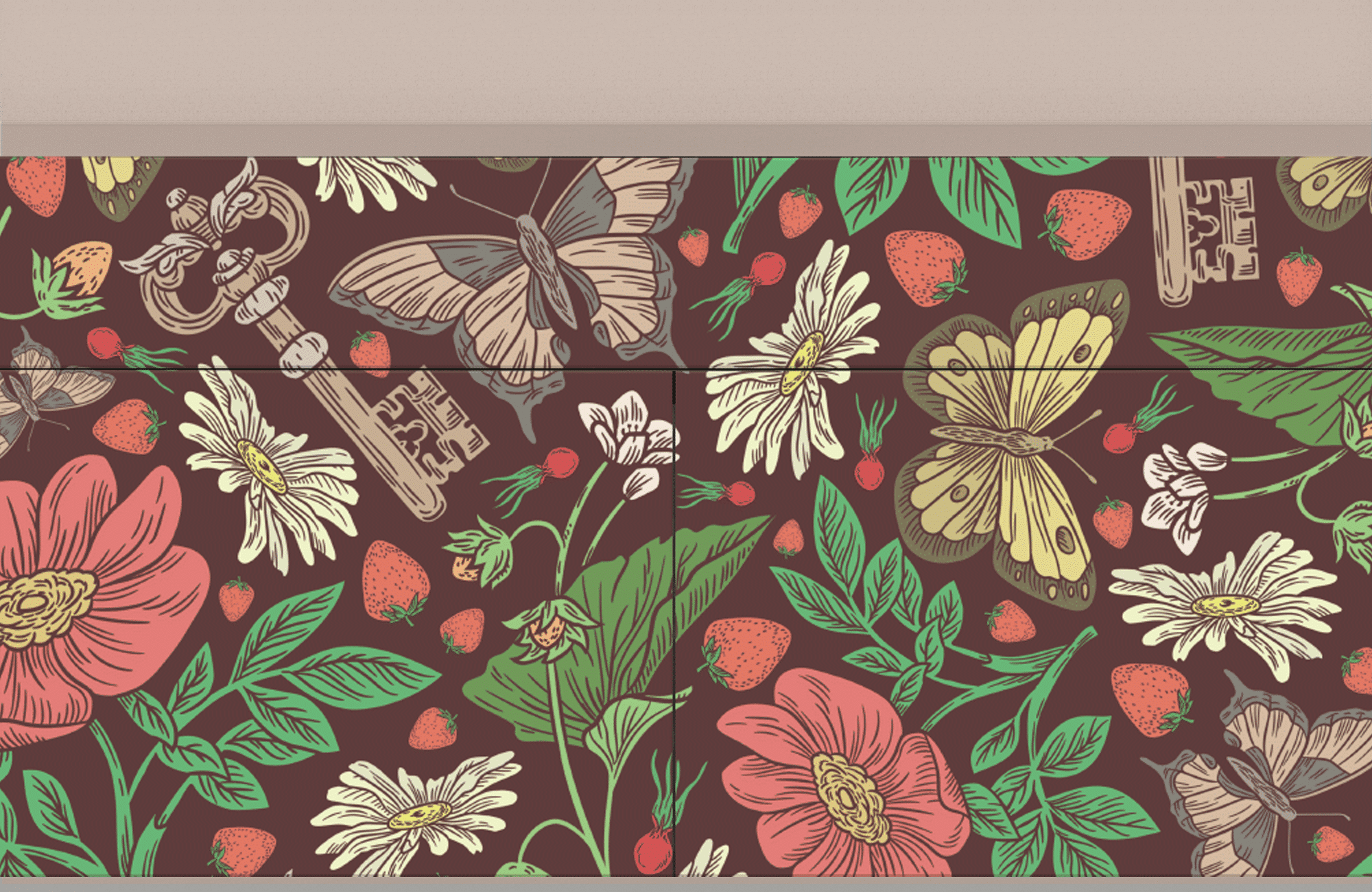 Sideboard – STORYZ – BS4 Alice in Wonderland – Latte Sideboard - STORYZ - BS4 Alice in Wonderland - Latte