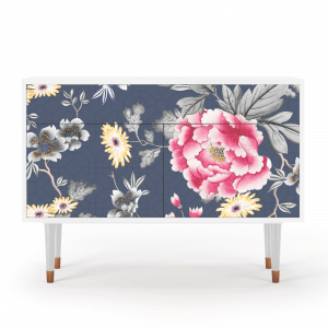 Sideboard - STORYZ - BS4 Dark Flower Bed - White