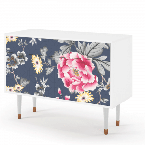 Sideboard - STORYZ - BS4 Dark Flower Bed - White