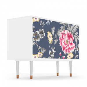 Sideboard - STORYZ - BS4 Dark Flower Bed - White