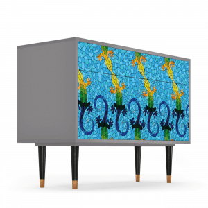 Sideboard - STORYZ - BS4 Gaudi's Lizard - Grey