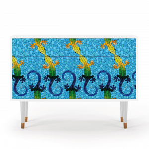 Sideboard - STORYZ - BS4 Gaudi's Lizard - White