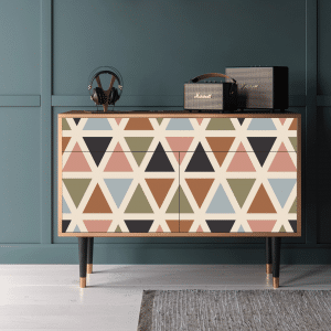Sideboard - STORYZ - BS4 Royal Triangles - Walnut