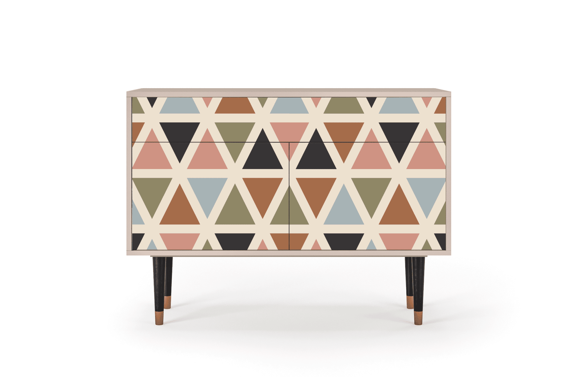 Sideboard – STORYZ – BS4 Royal Triangles – Latte Sideboard - STORYZ - BS4 Royal Triangles - Latte