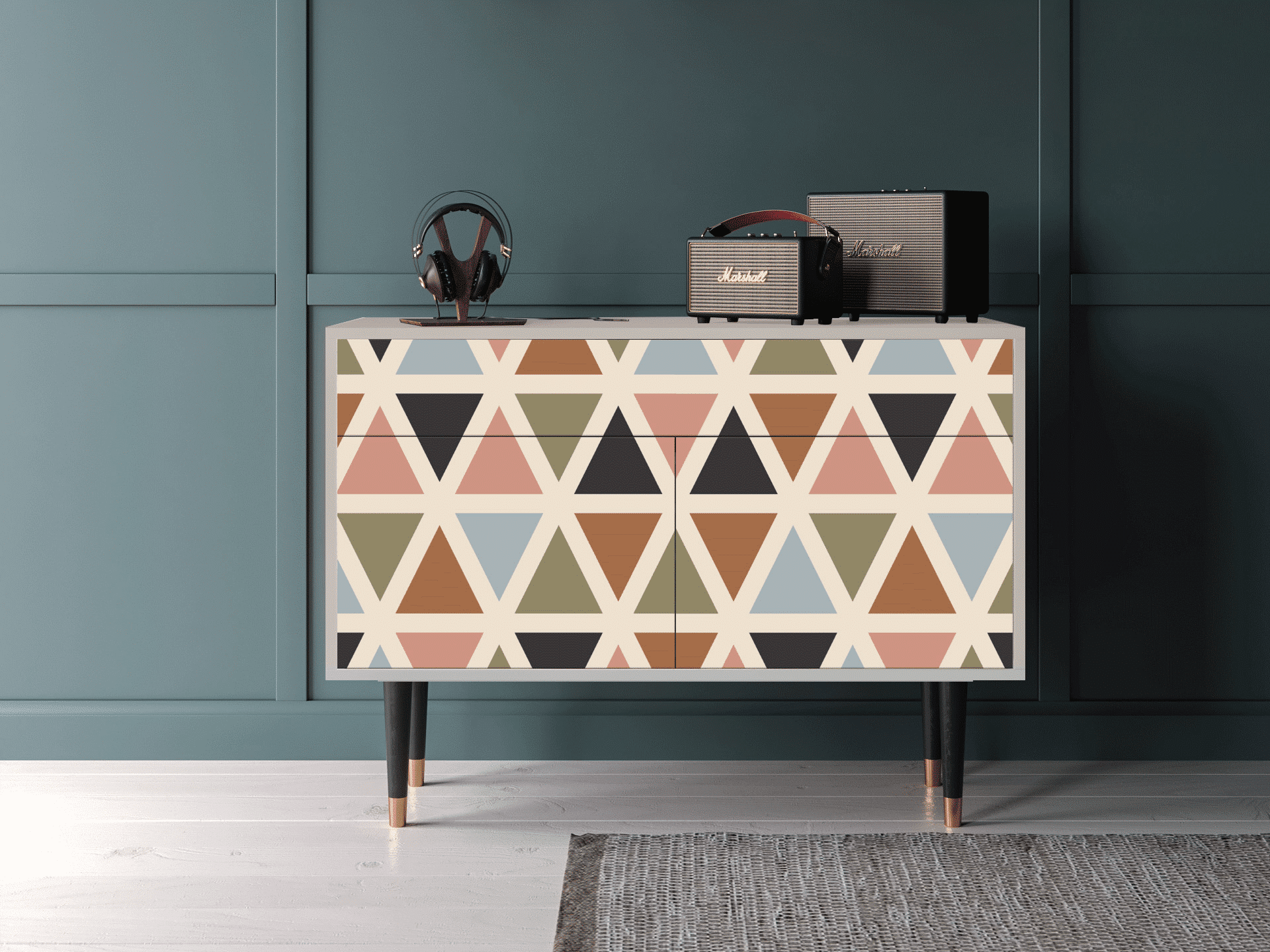Sideboard - STORYZ - BS4 Royal Triangles - Sand Sideboard - STORYZ - BS4 Royal Triangles - Sand