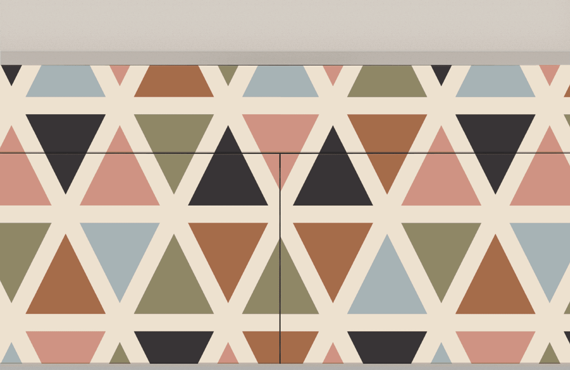 Sideboard – STORYZ – BS4 Royal Triangles – Sand Sideboard - STORYZ - BS4 Royal Triangles - Sand