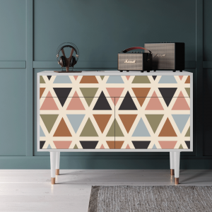 Sideboard - STORYZ - BS4 Royal Triangles - White
