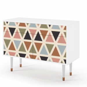 Sideboard - STORYZ - BS4 Royal Triangles - White