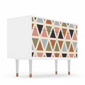 Sideboard - STORYZ - BS4 Royal Triangles - White