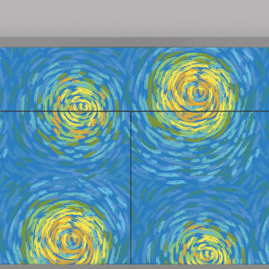 Sideboard - STORYZ - BS4 Van Gogh Lights - Grey